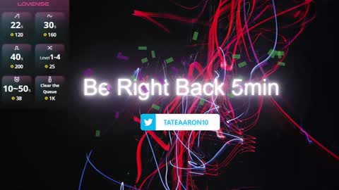 Aaron Tate online show from January 2025 07:14:02 AM