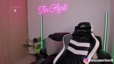 Snapshot of abril_w18 chatting on January 2025 03:44:01 AM My name is Alexa. Please say hello I like to chat with you. If you have requests please use tip online show from January 2025 03:44:01 AM