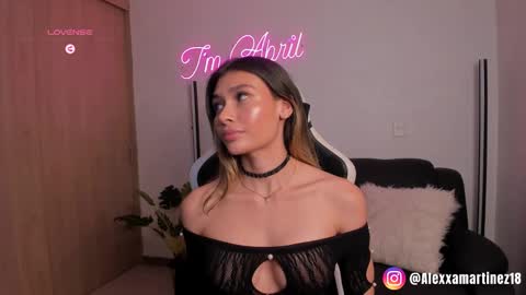 Snapshot of abril_w18 chatting on February 2025 02:07:01 AM My name is Alexa. Please say hello I like to chat with you. If you have requests please use tip online show from February 2025 02:07:01 AM