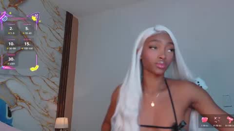 Ahvi Ebony online show from March 2026 01:27:02 PM