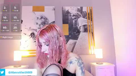 Alanna online show from July 2026 12:51:01 PM