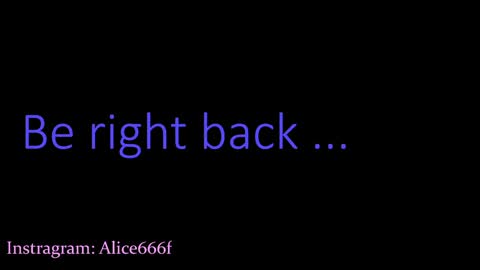ALiCE ROSE online show from January 2025 01:16:02 AM
