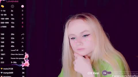 Snapshot of alicenya chatting on December 2024 06:52:01 AM Alice online show from December 2024 06:52:01 AM