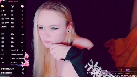 Snapshot of alicenya chatting on December 2024 07:21:01 AM Alice online show from December 2024 07:21:01 AM