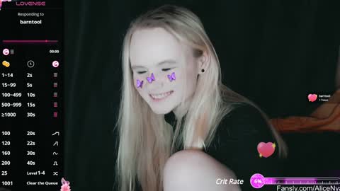 Snapshot of alicenya chatting on December 2024 05:51:01 AM Alice online show from December 2024 05:51:01 AM