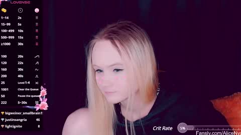 Snapshot of alicenya chatting on February 2025 07:15:01 AM Alice online show from February 2025 07:15:01 AM