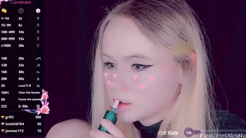 Snapshot of alicenya chatting on March 2025 07:45:01 AM Alice online show from March 2025 07:45:01 AM