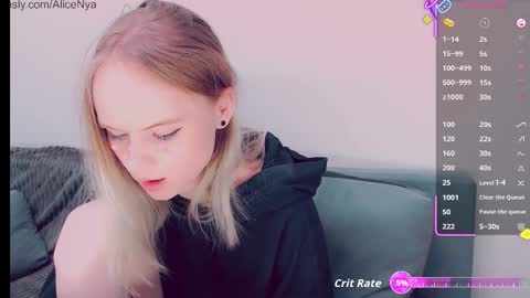 Snapshot of alicenya chatting on November 2025 05:07:01 AM Alice online show from November 2025 05:07:01 AM