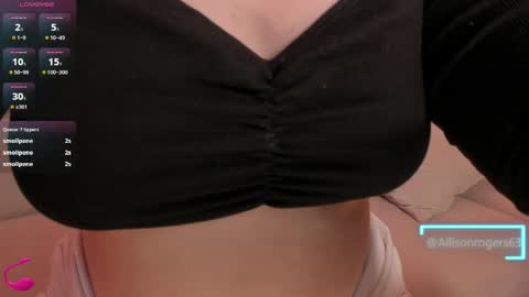 Allison Rogers online show from April 2026 12:29:02 PM