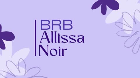 Snapshot of allissa_noir chatting on July 2026 05:56:02 AM Allissa online show from July 2026 05:56:02 AM