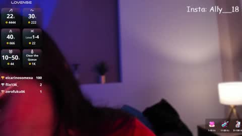 Snapshot of ally_addams chatting on December 2024 06:48:01 AM Ally online show from December 2024 06:48:01 AM