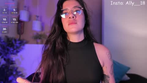 Snapshot of ally_addams chatting on January 2025 03:32:02 AM Ally online show from January 2025 03:32:02 AM