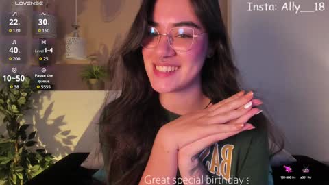 Snapshot of ally_addams chatting on January 2025 04:03:01 AM Ally online show from January 2025 04:03:01 AM