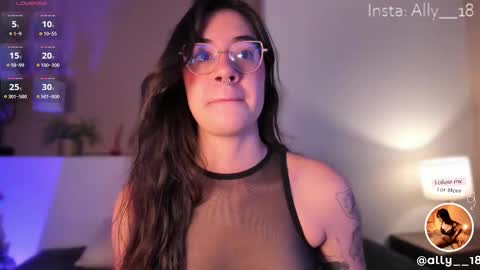 Snapshot of ally_addams chatting on February 2025 09:04:02 PM Ally online show from February 2025 09:04:02 PM