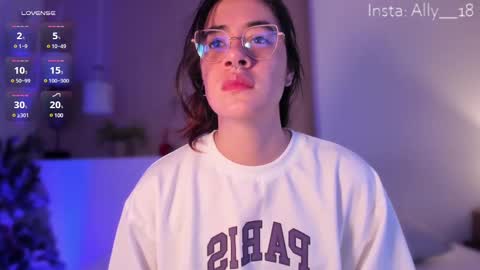 Snapshot of ally_addams chatting on February 2025 03:50:01 AM Ally online show from February 2025 03:50:01 AM