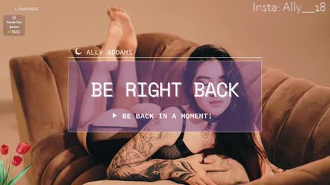 Snapshot of ally_addams chatting on March 2025 06:57:02 AM Ally online show from March 2025 06:57:02 AM