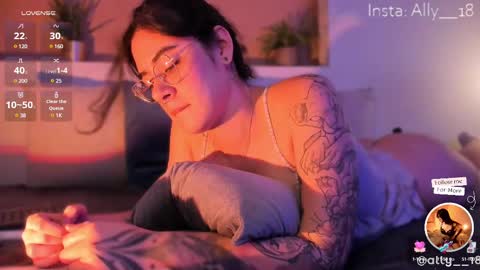 Snapshot of ally_addams chatting on March 2025 10:00:02 AM Ally online show from March 2025 10:00:02 AM