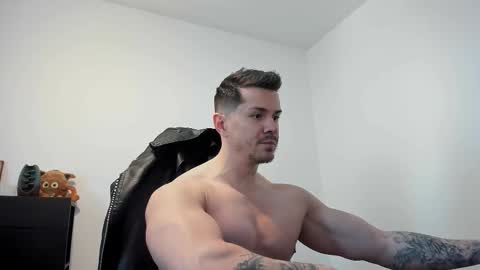 Snapshot of alphagodleatherking92 chatting on January 2026 09:14:02 AM LeatherMaster online show from January 2026 09:14:02 AM