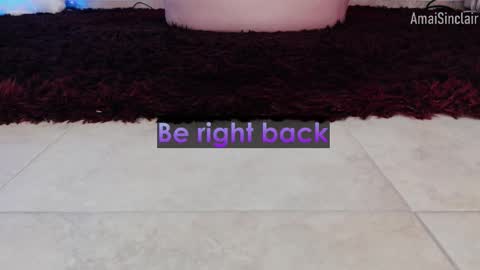 Snapshot of amaisinclair chatting on September 2025 06:13:01 AM Amai Sinclair online show from September 2025 06:13:01 AM