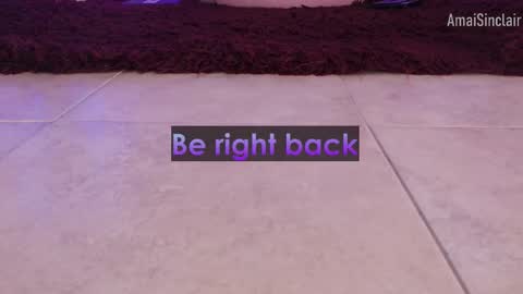 Snapshot of amaisinclair chatting on September 2025 06:04:01 AM Amai Sinclair online show from September 2025 06:04:01 AM