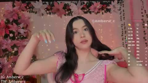 Snapshot of amberw_c chatting on January 2026 10:47:02 PM IG - TW Amberw c online show from January 2026 10:47:02 PM