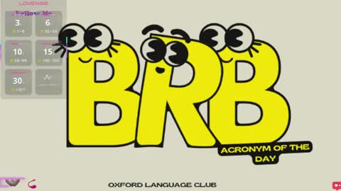 HI I AM ANABELL online show from April 2026 12:54:01 PM