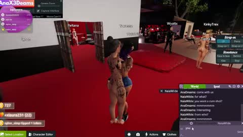 Snapshot of anax3dreams chatting on February 2025 09:15:02 PM AnaX3Dreams online show from February 2025 09:15:02 PM