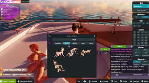 Snapshot of anax3dreams chatting on February 2025 01:55:02 PM AnaX3Dreams online show from February 2025 01:55:02 PM