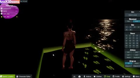 Snapshot of anax3dreams chatting on February 2025 02:33:02 AM AnaX3Dreams online show from February 2025 02:33:02 AM