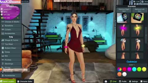 Snapshot of anax3dreams chatting on February 2025 02:46:01 PM AnaX3Dreams online show from February 2025 02:46:01 PM