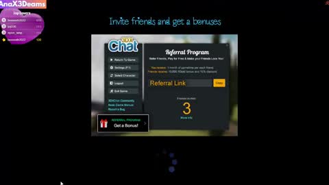 Snapshot of anax3dreams chatting on February 2025 03:45:01 AM AnaX3Dreams online show from February 2025 03:45:01 AM