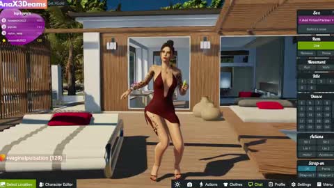 Snapshot of anax3dreams chatting on February 2025 02:36:01 PM AnaX3Dreams online show from February 2025 02:36:01 PM