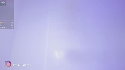 Snapshot of ania_mml chatting on January 2025 11:05:01 PM Ania online show from January 2025 11:05:01 PM