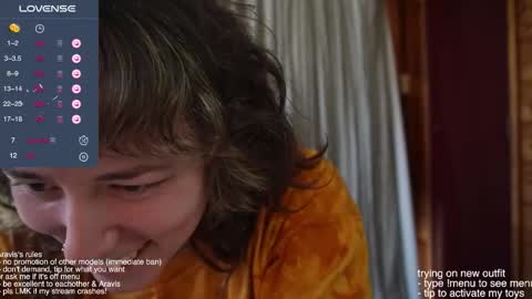 Snapshot of araviself chatting on December 2025 12:20:02 AM aravis online show from December 2025 12:20:02 AM