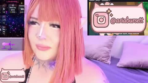 Snapshot of aria_bursett chatting on October 2025 04:41:02 PM Aria online show from October 2025 04:41:02 PM