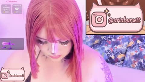 Snapshot of aria_bursett chatting on November 2025 04:41:02 PM Aria online show from November 2025 04:41:02 PM