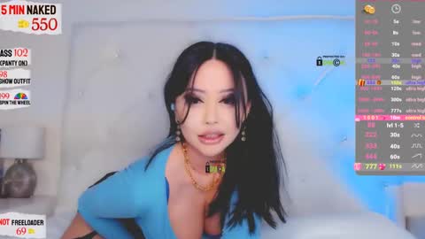 Snapshot of asian_gf chatting on February 2025 01:17:02 PM usually start stream about 10 pm PST 1 am EST online show from February 2025 01:17:02 PM