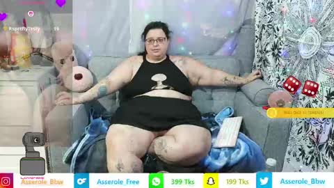 Snapshot of asserolee chatting on April 2026 12:40:02 PM Cassie online show from April 2026 12:40:02 PM