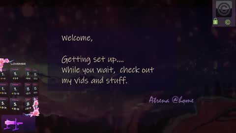 Atrena online show from October 2025 01:14:02 AM