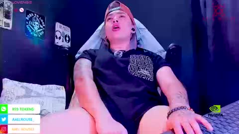 Axel Rouse online show from September 2025 06:09:02 PM