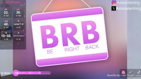 Snapshot of babepeach chatting on January 2025 07:24:01 PM adara sterling online show from January 2025 07:24:01 PM