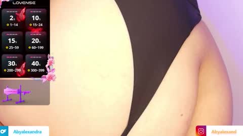 Snapshot of baby_alexx chatting on October 2025 07:05:02 AM Alexandra followme on instragram abyalexand online show from October 2025 07:05:02 AM