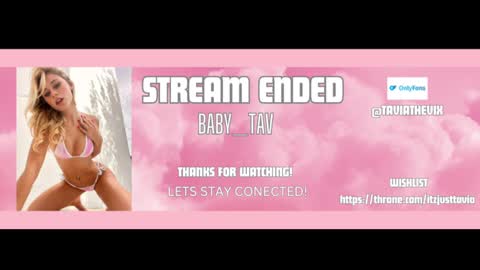 Snapshot of baby_tav chatting on March 2025 07:17:01 PM Baby Tavia online show from March 2025 07:17:01 PM
