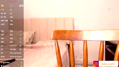 Snapshot of bebe_sua chatting on January 2025 02:25:02 AM Jennifer online show from January 2025 02:25:02 AM