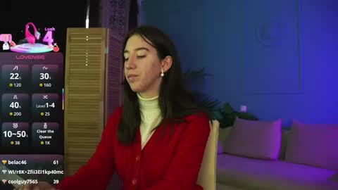 Snapshot of belle_via chatting on October 2025 01:33:02 PM Bella online show from October 2025 01:33:02 PM