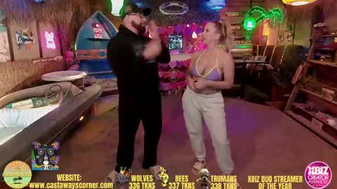 Snapshot of bigbananamilfshake chatting on February 2025 04:55:01 AM Mya and Angelo online show from February 2025 04:55:01 AM