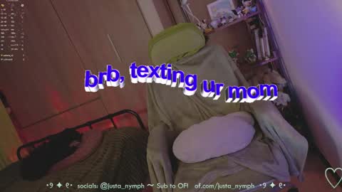   Im Nym  Justa nymph on twitter and IG online show from May 2026 01:56:01 AM