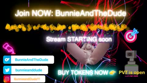 BUNNIE and THE DUDE TheLebowskis online show from November 2025 03:38:02 AM