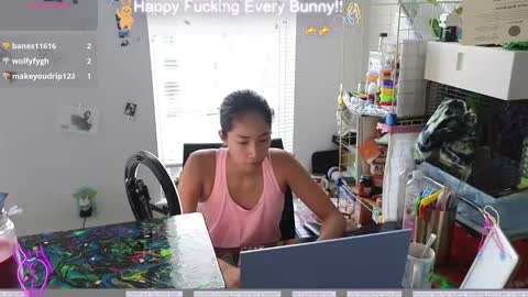 Tokki  bunny  online show from December 2024 05:28:02 PM