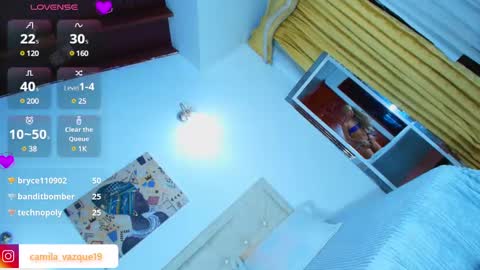 Snapshot of camila_hott1 chatting on January 2025 06:34:01 AM Cami vazques online show from January 2025 06:34:01 AM